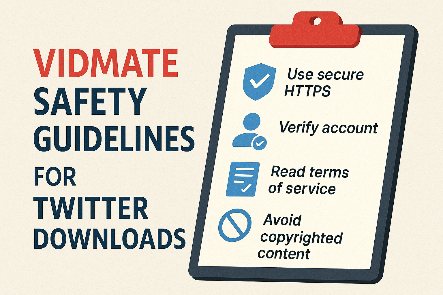 Download Twitter Videos with Vidmate APK - Easy Guide 7 Vidmate Safety Guidelines for Twitter Downloads