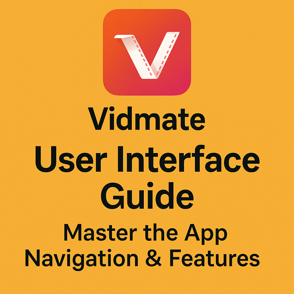 Vidmate User Interface Guide - Master the App Navigation & Features 1 Vidmate User Interface Guide